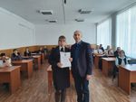 Ректор Дальрыбвтуза вручил награды сотрудникам Сахалинского морского колледжа