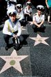 Голливудский бульвар усеян звездами, заложенными в честь знаменитых актеров