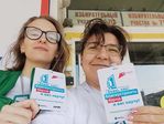 Волонтёры Молодёжного центра помогают в организации голосования на президентских выборах