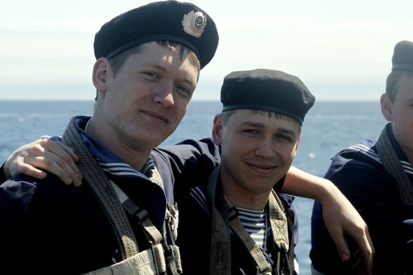Курсанты-дальневосточники готовы к заходу в порт Сан-Франциско